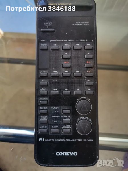 ONKYO RC-149S RI Remote Control  , снимка 1