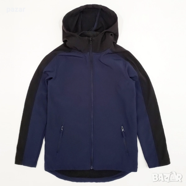 TQF Детско Софтшел Яке Softshell Fleece Ватирано с Качулка 12г, снимка 1