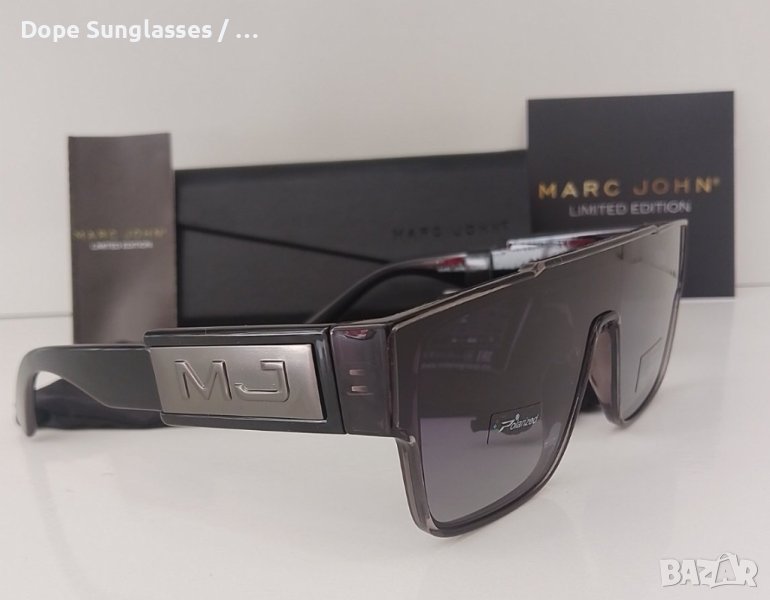 Оригинални слънчеви очила маска - Marc John, снимка 1