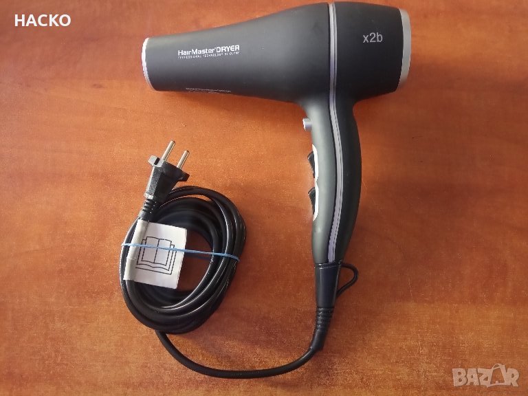 ПРОМО ЦЕНА Сешоар Olymp Hairmaster Dryer x2b черен 2200 Вата Made in Germany, снимка 1