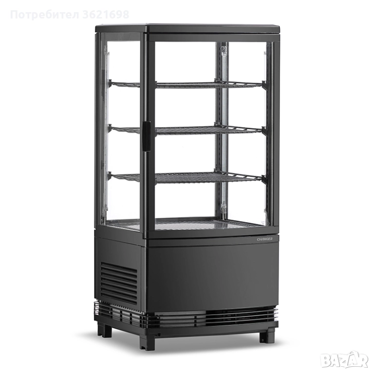 Хладилна витрина вертикална 78 литра. CL-78, снимка 1