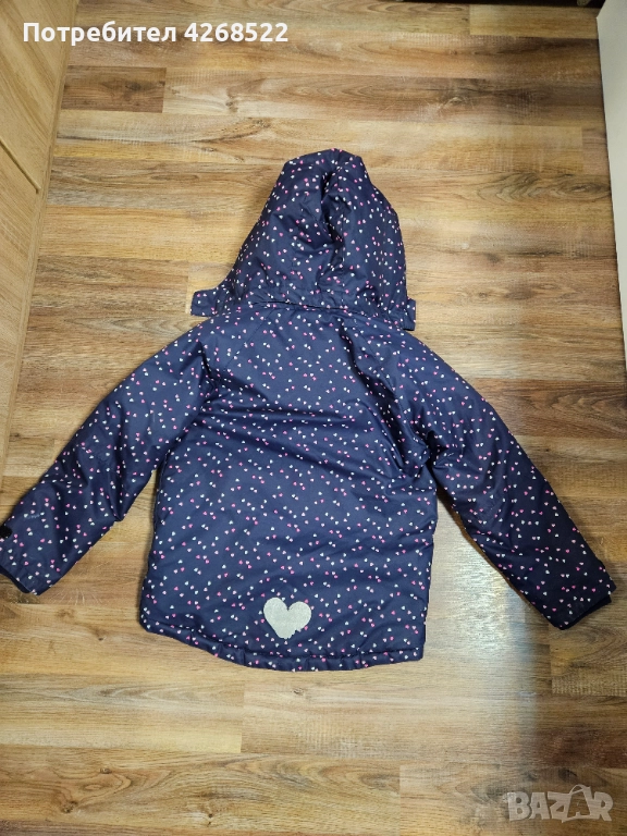 Зимно детско яке за момиче H&M, снимка 1