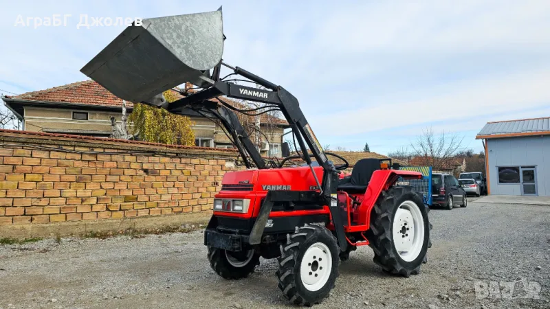 Японски трактор Yanmar FX235D с челен товарач, 23.5 кс, 4x4, АграБГ Джолев , снимка 1