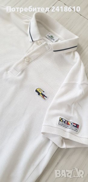 Lacoste Pique Cotton Regular Fit Mens Size 3 - S ОРИГИНАЛ! Мъжка тениска!, снимка 1