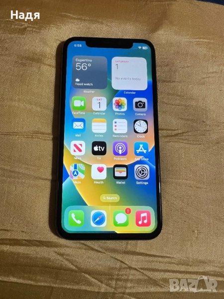 IPhone X-64GB ,Black, снимка 1