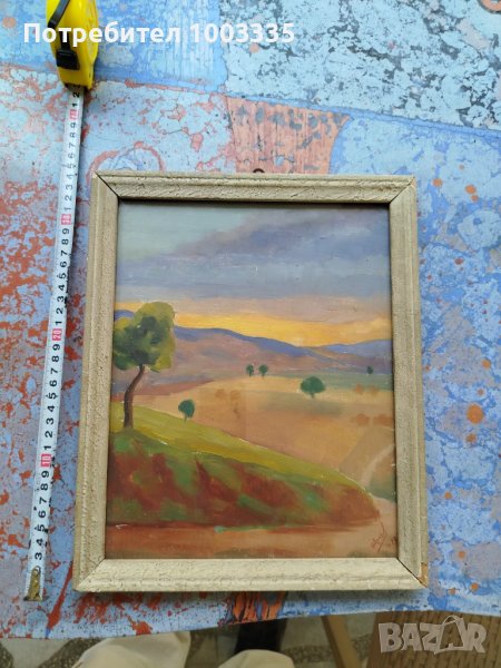 Картина на известния класик Борис Колев, подписана , снимка 1