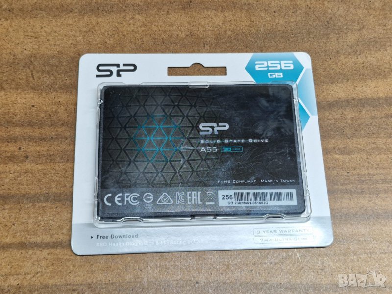 ⚠️Нов бърз SSD диск ССД хард диск 256GB Silicon Power, снимка 1