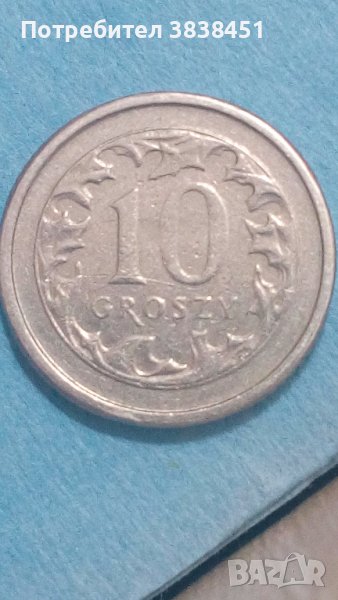 10 Groszy 2000 года Полша, снимка 1