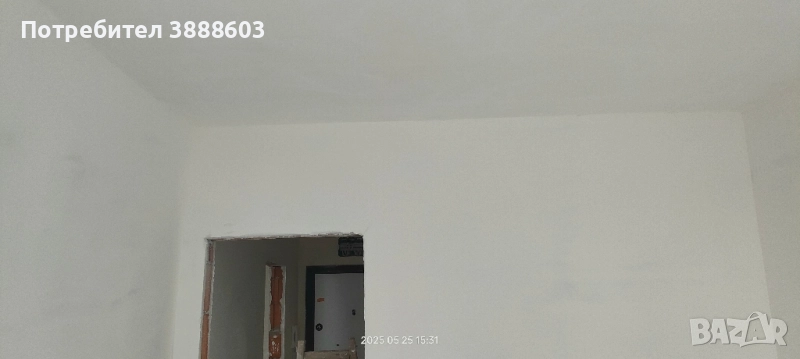 Шпакловка, обръщане на врати и прозорци, боядисване, снимка 1