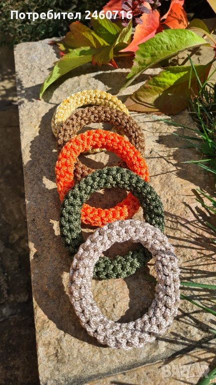 Ръчно плетена бохо гривна, снимка 1