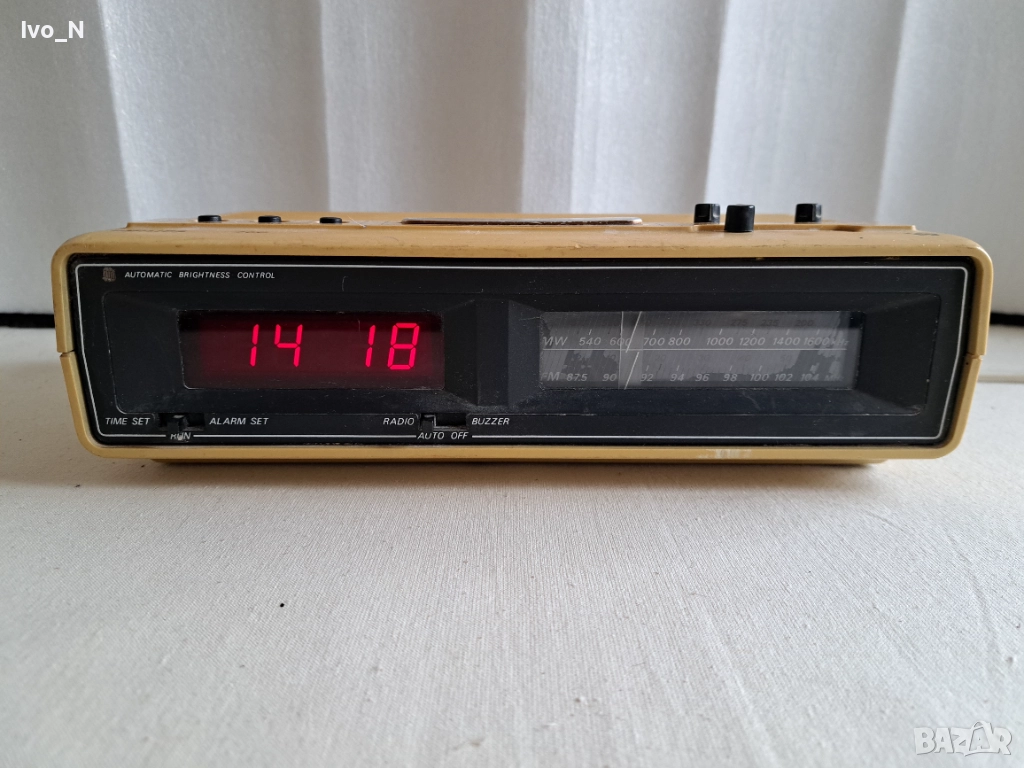 Ретро радио часовник Philips AS 460., снимка 1