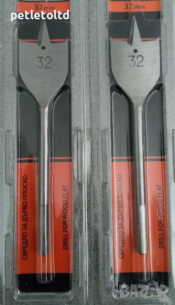 Свредло за дърво, плоско, 32 мм / 145 мм , снимка 1