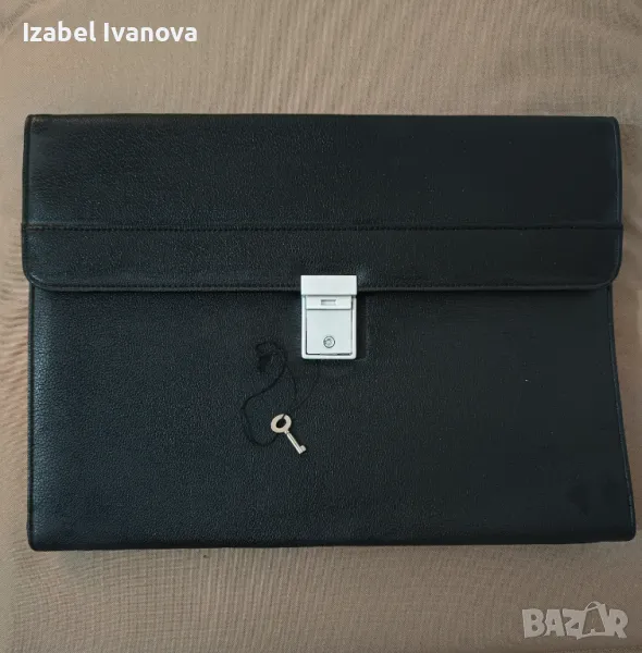 Работна чанта за документи - кожа, снимка 1