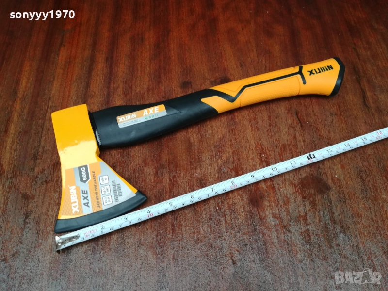 ORANGE-ЖЕСТОКА БРАДВА 40СМ ФИБРО ДРЪЖКА 0810251538, снимка 1