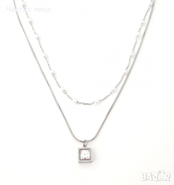 Колие от медицинска стомана , снимка 1