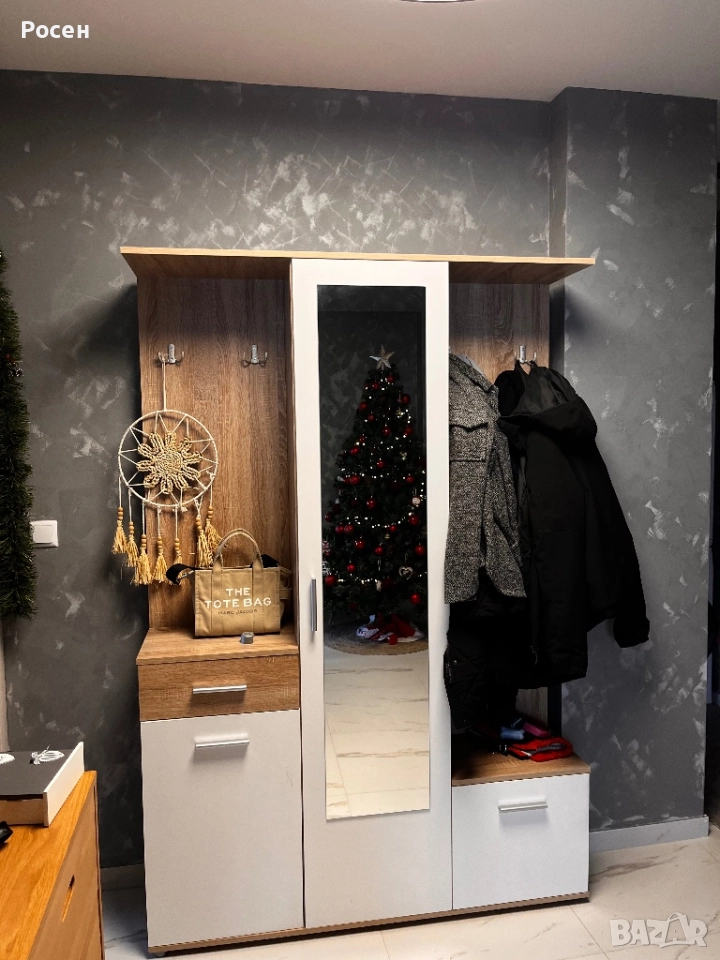 Портманто с огледало, снимка 1