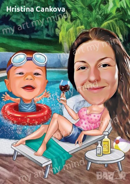 Дигитални карикатури, снимка 1