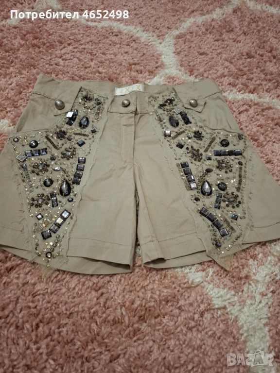 EXEX Панталонки с камъни, снимка 1