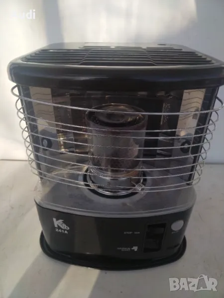 Отоплителна печка на керосин, течна газ или течен парафин.  Марка: KERO 241A / 2200W Автономен режим, снимка 1