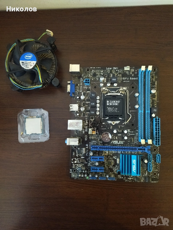 Продавам дънна платка и процесор s.1155, снимка 1