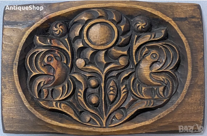 Дърворезба, българска, ръчна изработка, пано, стена, снимка 1