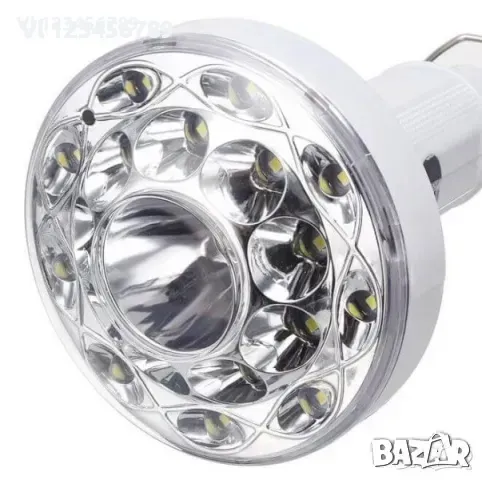 Соларна акумулаторна лампа Led Bulb Light SMD Lamp EP-022, снимка 1