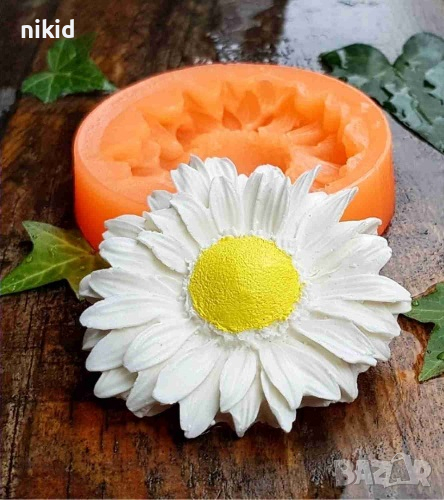 Грамаден Гербер силиконов молд форма калъп фондан шоколад гипс, снимка 1