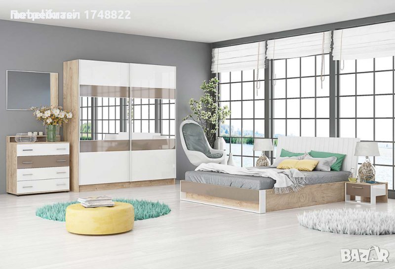 Спален комплект ”Монца” - На склад, Топ цена !, снимка 1