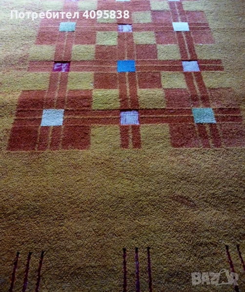 Килим за дневна или детска в оранжево, снимка 1