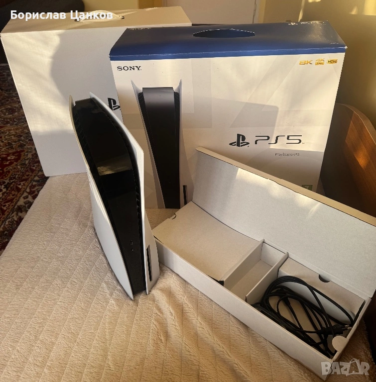 SONY PLAYSTATION PS5 STANDART DISK EDITION 825 GB, снимка 1