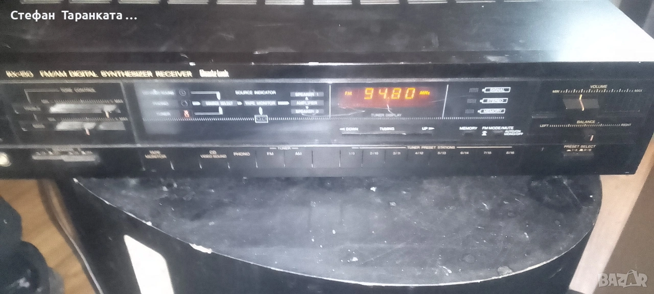 Усилвател със радио тунер JVC , снимка 1