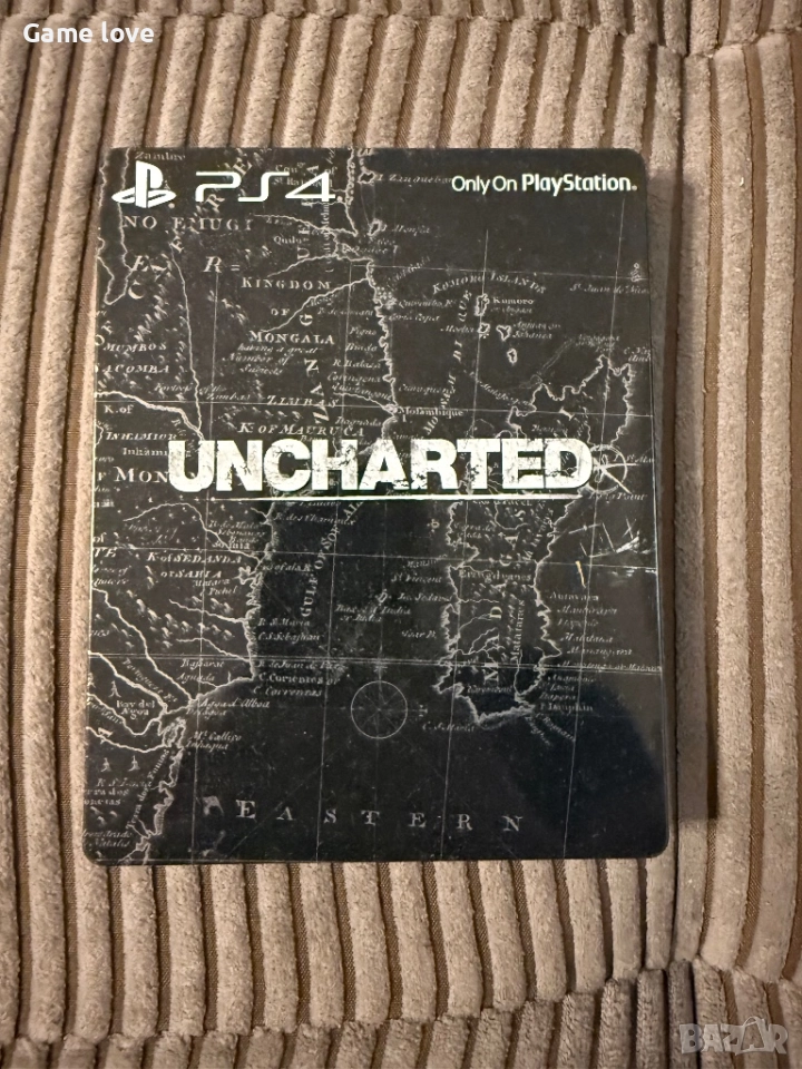 Uncharted steelbook перфектна! Ps4 ps3, снимка 1