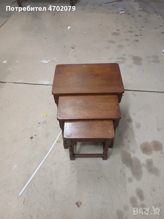 Дъбови маси 3в1, снимка 1