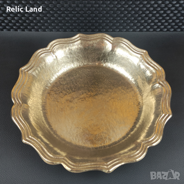 Масивна бронзова фруктиера, снимка 1