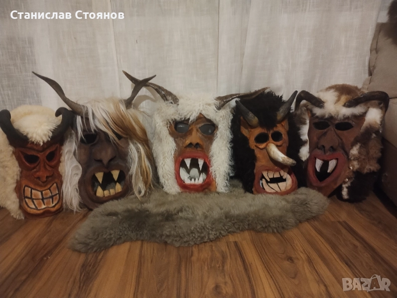 Изработка на Сурвакарски/кукерски маски, снимка 1