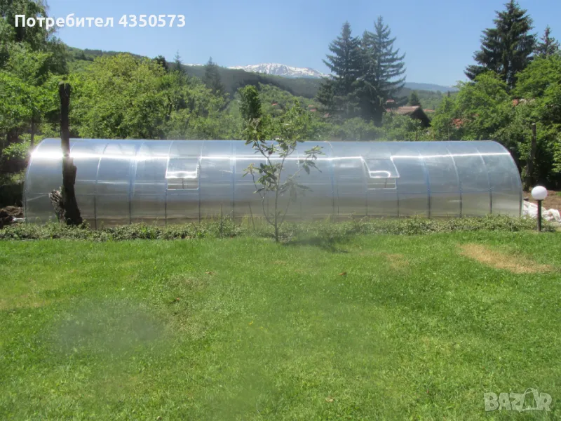 Оранжерий с покритие поликарбонат , снимка 1
