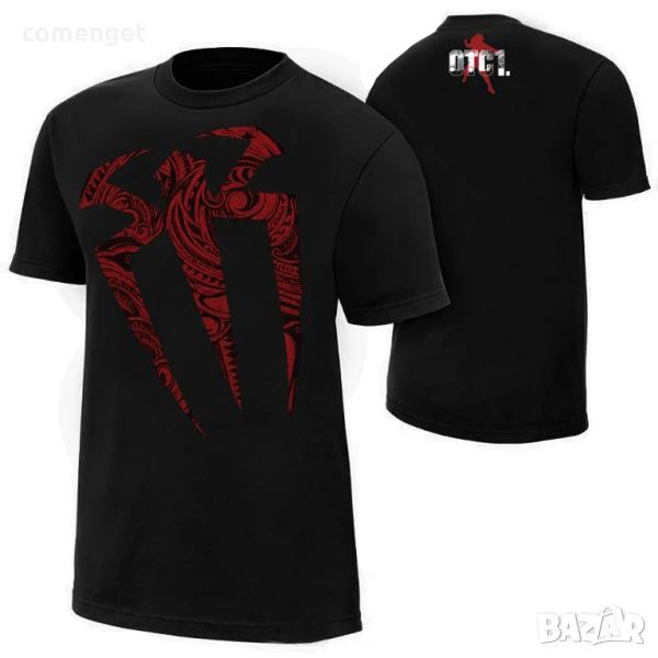 WWE 2025! Мъжки и Детски КЕЧ ТЕНИСКИ ROMAN REIGNS / РОМАН РЕЙНС OTC1 TRIBAL! ПОРЪЧАЙ С ТВОЯ ИДЕЯ!, снимка 1