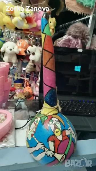 Тиква/кратунка/рисувана на ръка, снимка 1