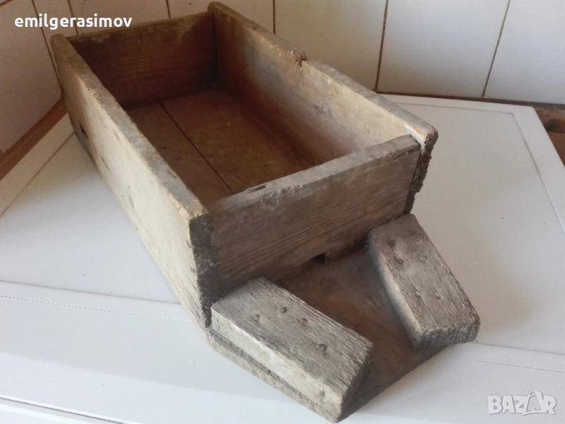 Стари дървени приспособления и инструменти., снимка 1