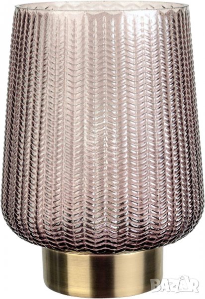 Pauleen 48137 Fancy Glamour мобилна настолна лампа, стъклена настолна лампа, функция таймер, снимка 1