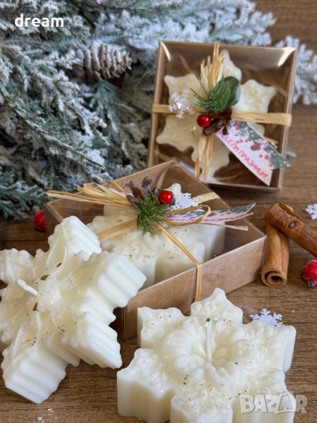 Бюджетни Коледни свещи, снимка 1