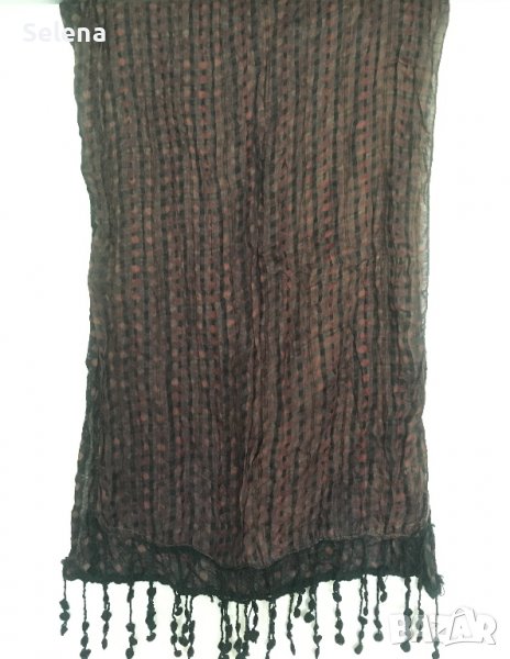 шал с две лица и намачкан ефект, снимка 1