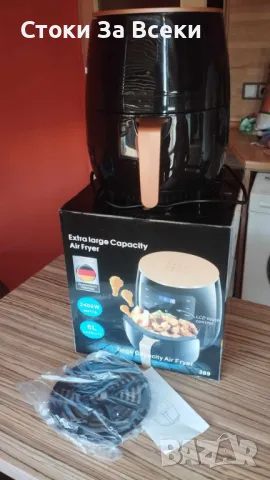Еър фрайър - Здравословно и вкусно готвене с горещ въздух, снимка 4 - Фритюрници - 49628768