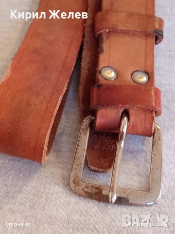 Дамски кожен колан ретро стил много красив 38339, снимка 3 - Колани - 51859223