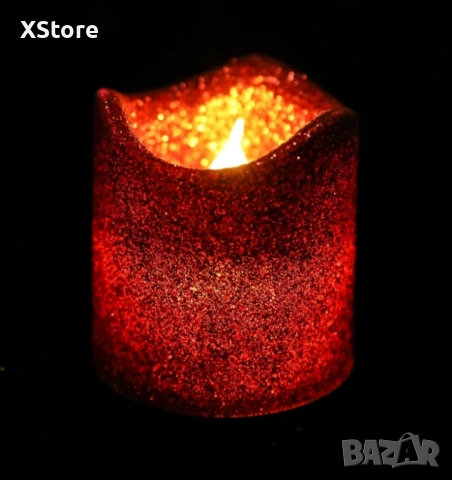 Мини LED Коледни свещи в компактен елегантен размер, снимка 4 - Декорация за дома - 52441009