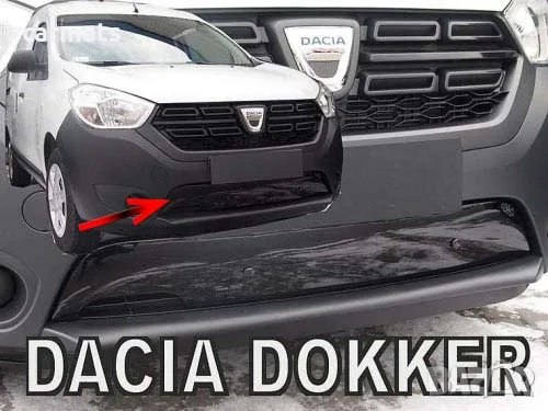 Зимен дефлектор (протектор) за решетка HЕКО за Dacia Dokker (2012+)