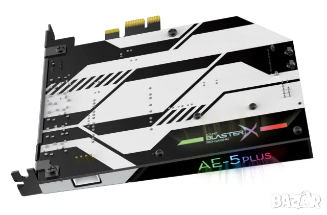 Звукова карта Creative Sound Blaster X AE-5 Plus Pure Edition/Xamp/RGB, снимка 4 - Други - 50292639