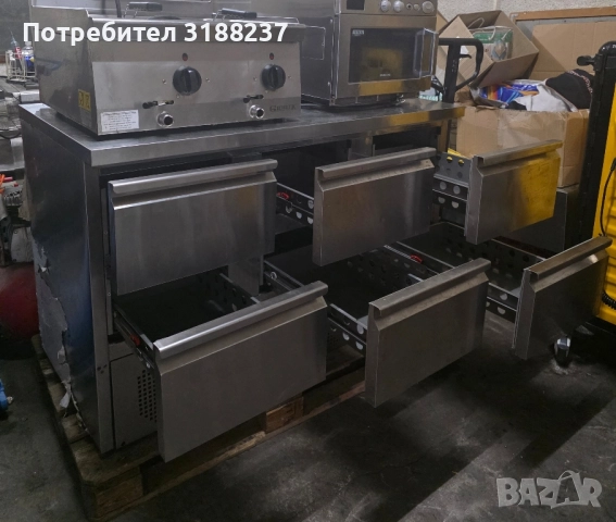 Нова! Немска хладилна маса с 6 чекмеджета, снимка 7 - Хладилни витрини и фризери - 52293515