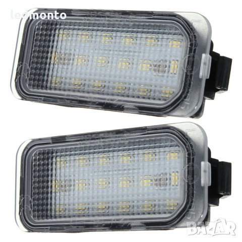 плафон заден номер ford Mondeo, Лед плафони за кола, регистрационен номер Ford Galaxy,  S-Max, Fiest, снимка 2 - Аксесоари и консумативи - 34638436