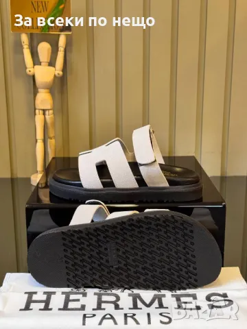 Hermes Дамски Чехли Хермес - Налични Различни Цветове Код E276, снимка 8 - Чехли - 50415392